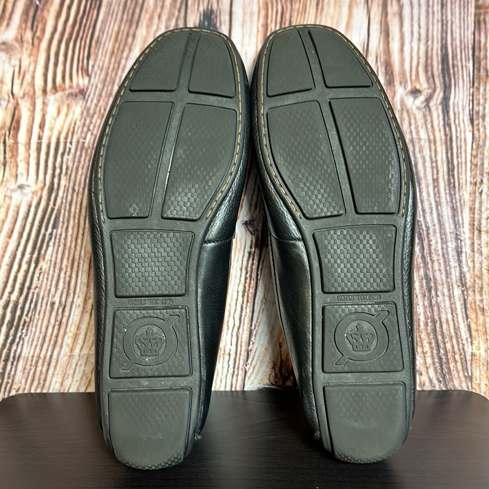 Born Pebble Leather Slip On Penny Loafers Mens Sz 10M - Picture 7 of 10